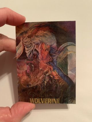 Ultra Rare 1995 Marvel Masterpieces X Men Mirage Card 2 Of 2 2/2 5
