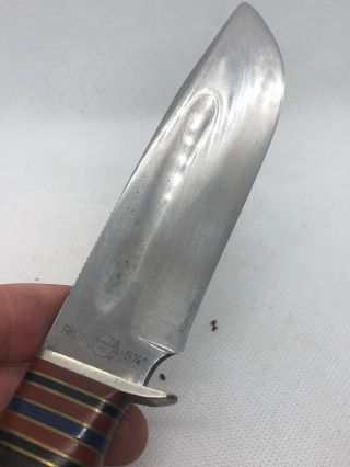 Vintage Remington UMC RH35 51/4” Knife In Sheath 8