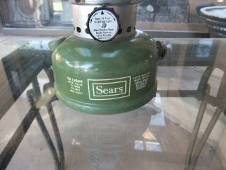 VINTAGE SEARS ROEBUCK AND CO.  SINGLE MANTLE LANTERN 1/72 with box 2