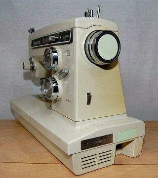 Kenmore Vintage Sewing Machine Sears Model 158.  19412 7