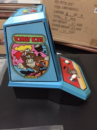 Vintage 1981 Coleco Donkey Kong Tabletop Game 5