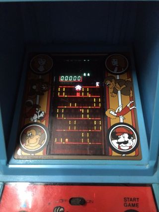 Vintage 1981 Coleco Donkey Kong Tabletop Game 8