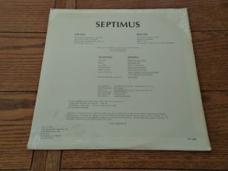 Orig SS Ultra Rare Private Soul Funk LP: Septimus 