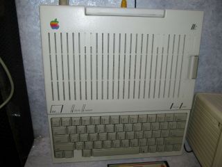 - Vintage Apple IIc A2S4000 w/ Monitor,  Power Supply & Disks - no stand 3