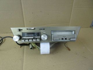 1979 - 83 Datsun 280zx Vintage Am/fm Radio Cassette Player Face Plate Oem