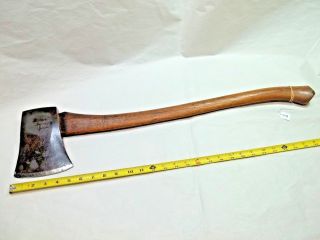 True Temper Flint Edge,  Vtg Single Bit Axe,  5 - 1/8 " Wide Blade\ 28 - 1/4 " Long,  Usa