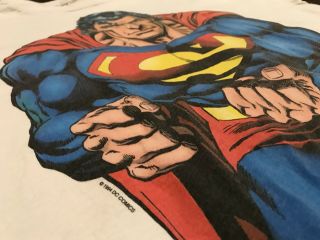 SUPERMAN SHIRT DOOMSDAY DC VTG XL 1994 comics movie justice league batman marvel 5