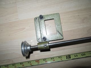 Vintage UNIMAT SL DB 200 mini Lathe Power feed attachment cast iron 2