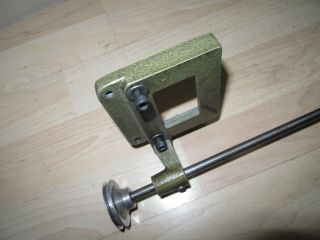 Vintage UNIMAT SL DB 200 mini Lathe Power feed attachment cast iron 4