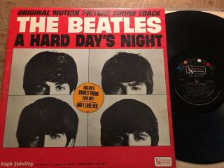 Beatles Hard Days Night Mega Rare Hype Sticker