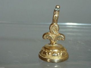 Victorian Intaglio wax Seal Fob Prince Albert Royalty Historical Figural Charm 4