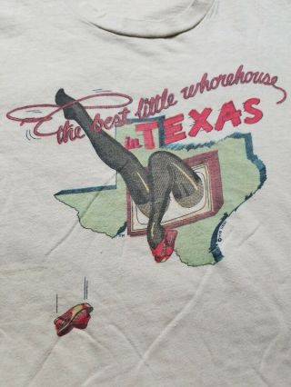 Vintage 70s 1978 The Best Little Whorehouse In Texas Shirt Sex Sells Buy Shirt