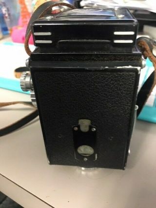 Vintage Junior Primo Box Camera Model 1 w/ Handle,  Comes With Straps/case 3
