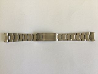 Custom 20mm Oyster Band Bracelet Rolex 1675 Vintage Gmt Master With Glide Lock