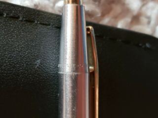 Rare and vintage Montblanc Noblesse Pencil with Leather Case and Lead Refills 5