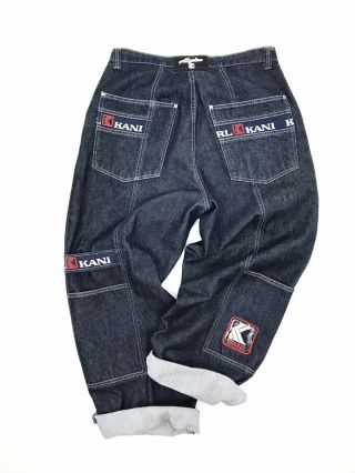 Vtg 90’s Karl Kani Baggy Hip Hop Rap Jeans Pants Sz.  34