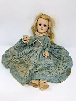 Closet Find Needs Tlc Vintage Mary Hoyer 14 " Doll (1946 - 1950 