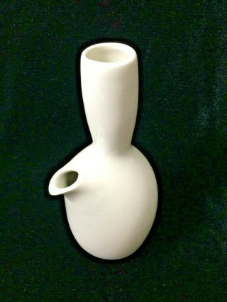 VTG Russel Wright Modern Iroquois Casual China Sugar White Wine Carafe,  10 1/4 