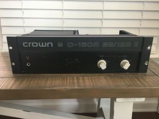 Crown D - 150a Series Ii Vintage Power Amplifier
