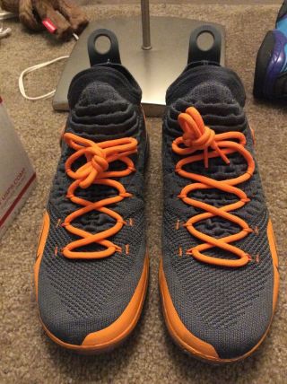 Rare Unreleased Promo Sample Nike Zoom Kd 11 Pe Tennessee Volunteers Sz 10 Kobe