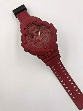 Casio G - shock Ga - 735c - 4er 35th Anniversary Red out Edition Watch RARE 3