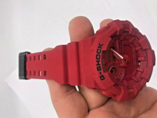 Casio G - shock Ga - 735c - 4er 35th Anniversary Red out Edition Watch RARE 5