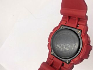 Casio G - shock Ga - 735c - 4er 35th Anniversary Red out Edition Watch RARE 6