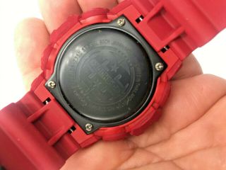 Casio G - shock Ga - 735c - 4er 35th Anniversary Red out Edition Watch RARE 7