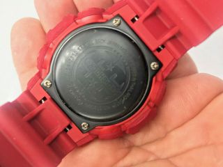 Casio G - shock Ga - 735c - 4er 35th Anniversary Red out Edition Watch RARE 8