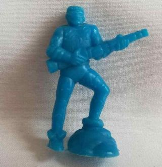 Vintage Riddler Miniature Blue Figure Premiums Yupi Colombia