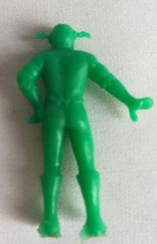 Vintage Flash hero miniature green figure premiums yupi Colombia 2