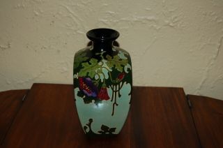 Vintage High - Gloss Gouda Art Pottery Vase,  C.  1907