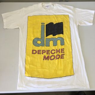 Vtg Depeche Mode 1986 Black Celebration Tour T - Shirt Single Stitch 80’s Mens Xl