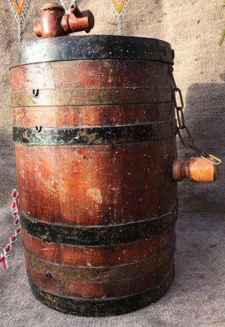 Craft Handmade Vintage Gallon Oak Wooden Europe Rum Whiskey Barrel Beer Keg
