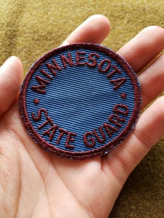 Wwii Us Army Minnesota State National Guard Patch