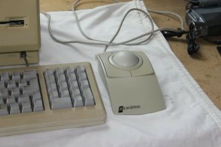 Vintage Apple Macintosh Plus 1Mb M0001A All - In - One Computer w/Keyboard and Mouse 5