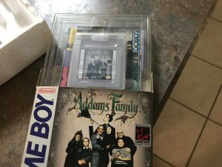 Nintendo Game Boy DMG - 01 Vintage 1989 W/ Adams Family Game,  USB 2