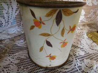 RARE Vintage Hall Jewel Tea/Autumn Leaf Flour Sifter 4