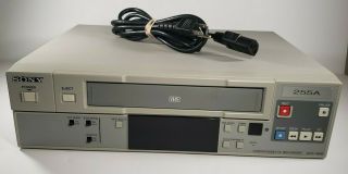 Vintage Sony Svo - 1430 Vhs/vcr Professional Videocassette Recorder