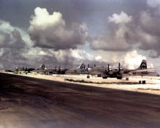 B - 29 Superfortress Bomber Enola Gay Hiroshima 8 " X10 " World War Ii Ww2 Photo 509