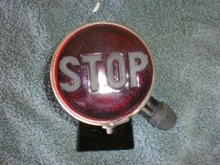 Vintage Car Stop Light/lamp Accessory Model A/t Ford Era 1932 Great