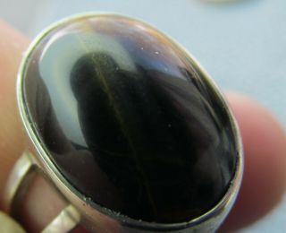 Vintage Ola Gorie Omg Tiger Eye Ring