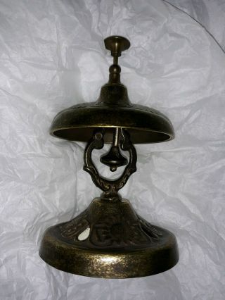 Vintage Hotel Del Coronado San Diego Ca Stand Up Service Desk Bell