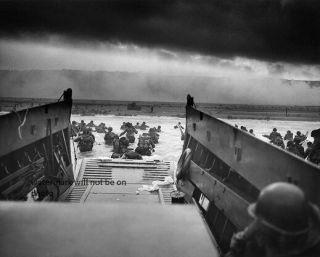 Into The Jaws Of Death D Day Normandy Invasion 8 " X 10 " World War Ii Ww2 Photo 14
