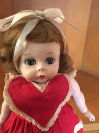Vintage Madame Alexander Kins Doll Sleep Eyes Marked Alex 5