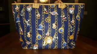Disney Cruise Line Dooney And Bourke Charms Large Tote Rare