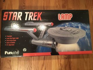 Vintage Star Trek Enterprise Desk Lamp