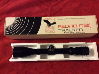 Redfield Tracker 3 - 9x40mm Rifle Scope,  Vintage