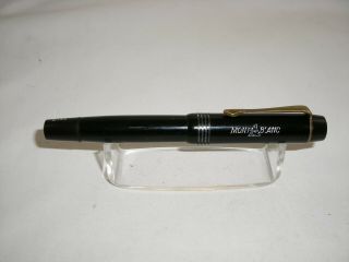 Very Rare Montblanc 334 1/2 Fountain Pen Steel Nib M 43 - 46 