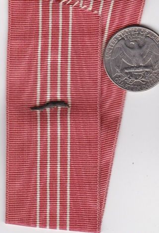 Faded Us Wwii Medal Of Freedom Ribbon For Us Allied Service With One Palm Device